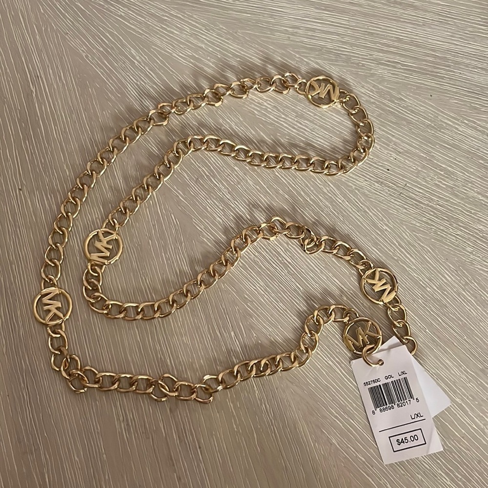 MK gold belt L/XL